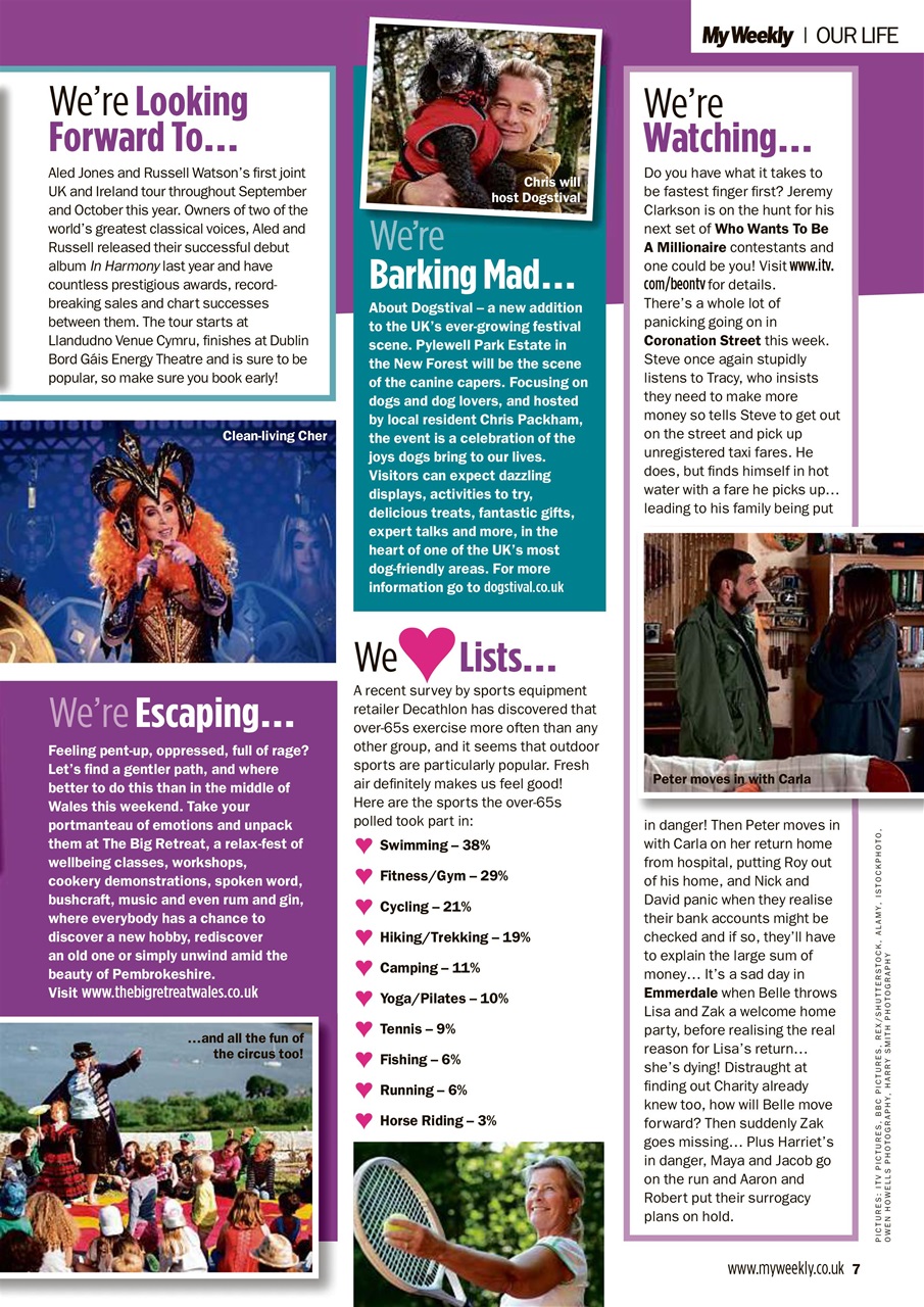 My Weekly Preview Pages