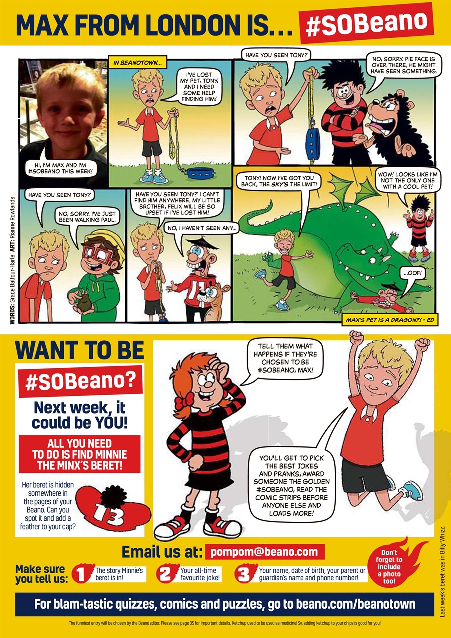 Beano Preview Pages