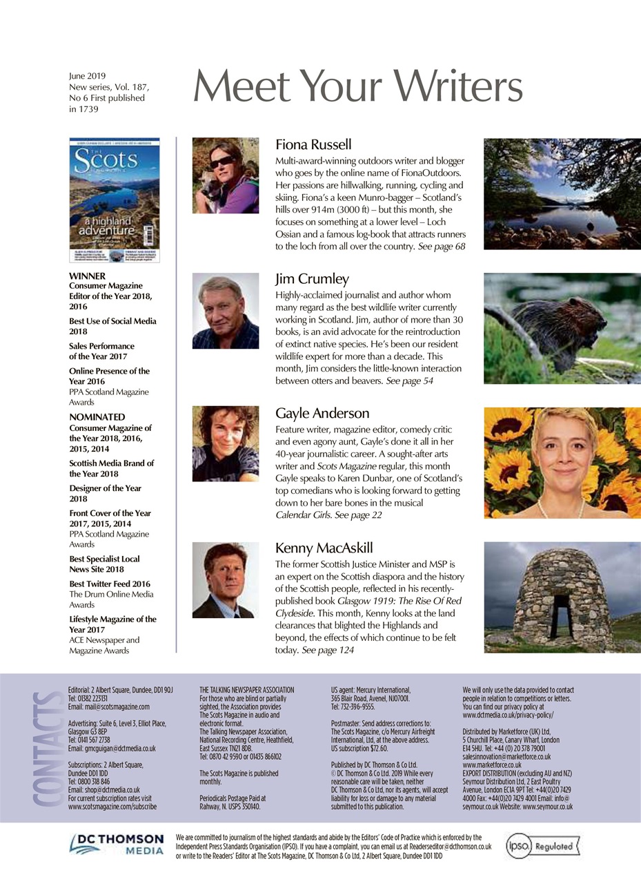 The Scots Magazine Preview Pages