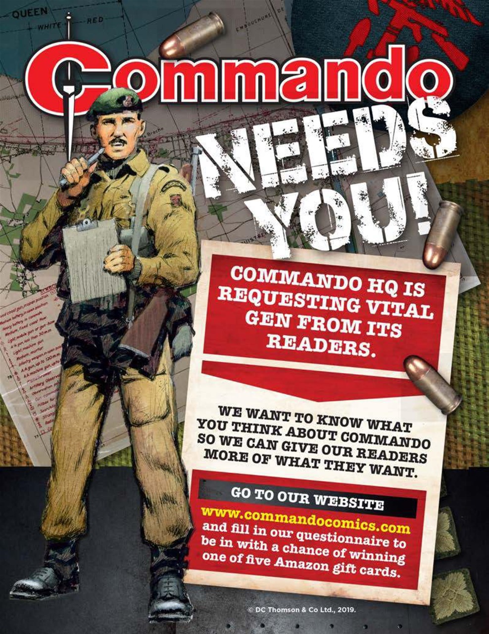 Commando Preview Pages