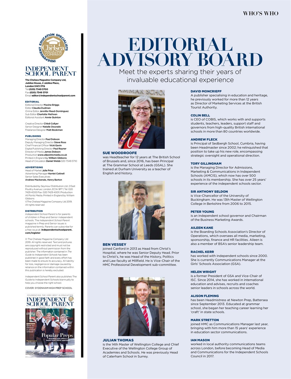 Independent School Parent Preview Pages