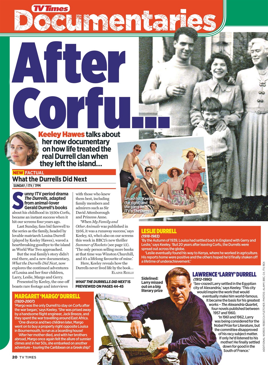 TV Times Preview Pages