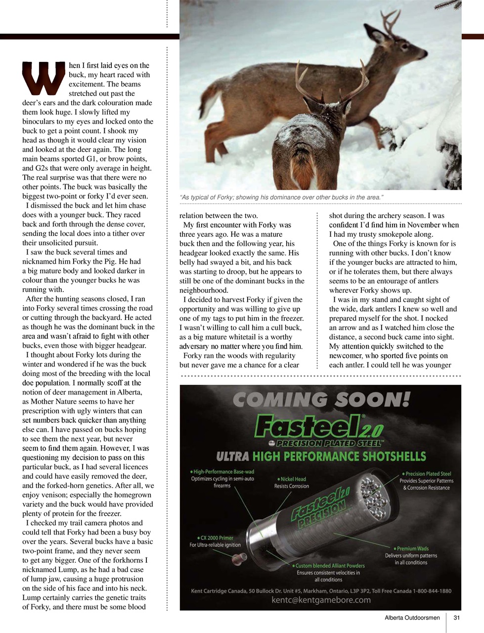 Alberta Outdoors Preview Pages