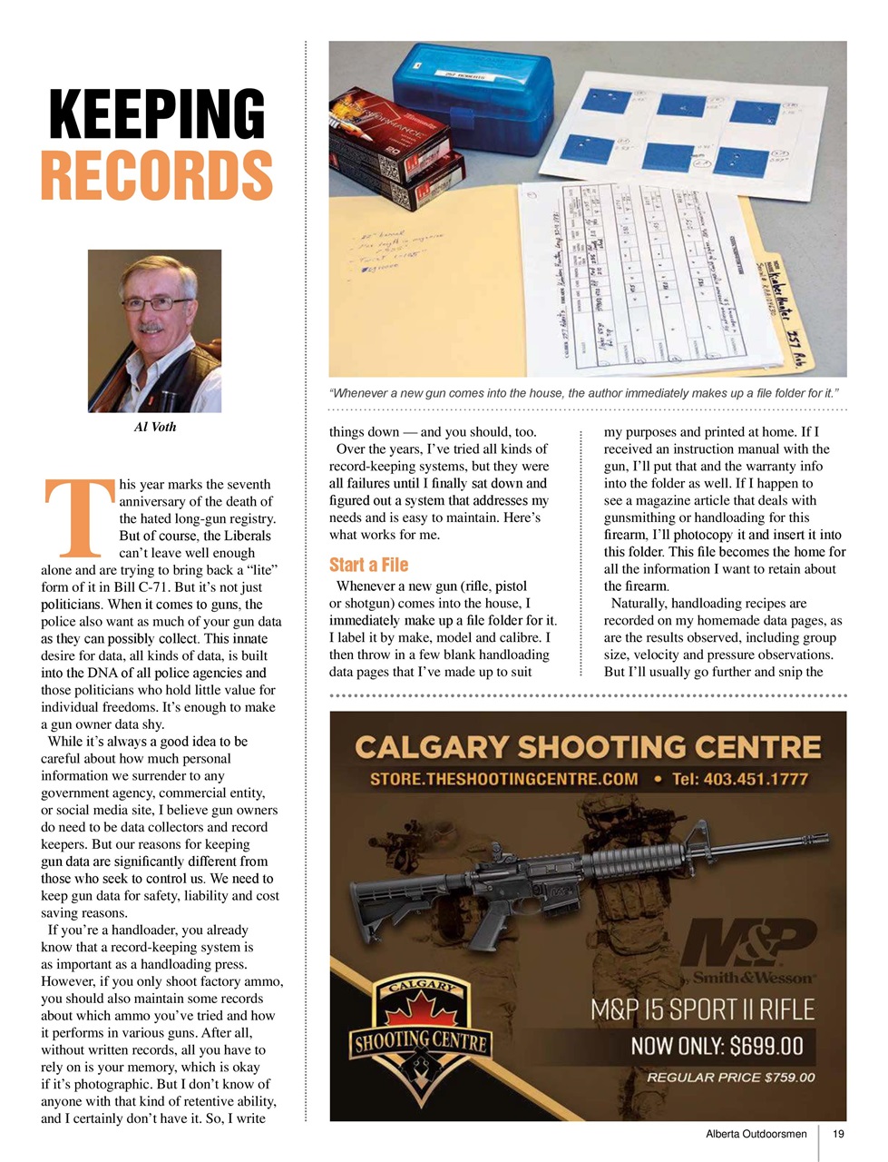 Alberta Outdoors Preview Pages