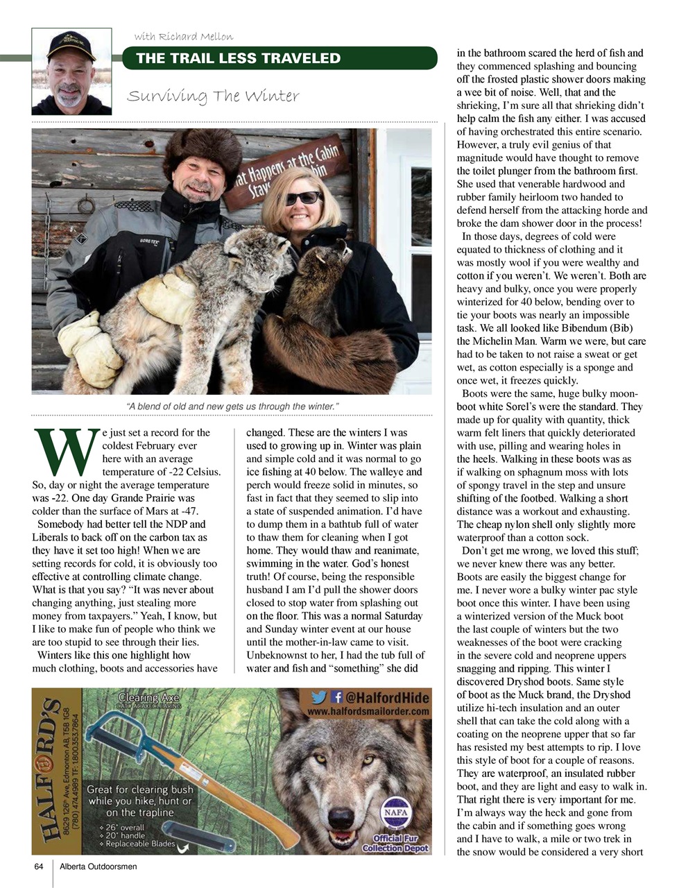 Alberta Outdoors Preview Pages