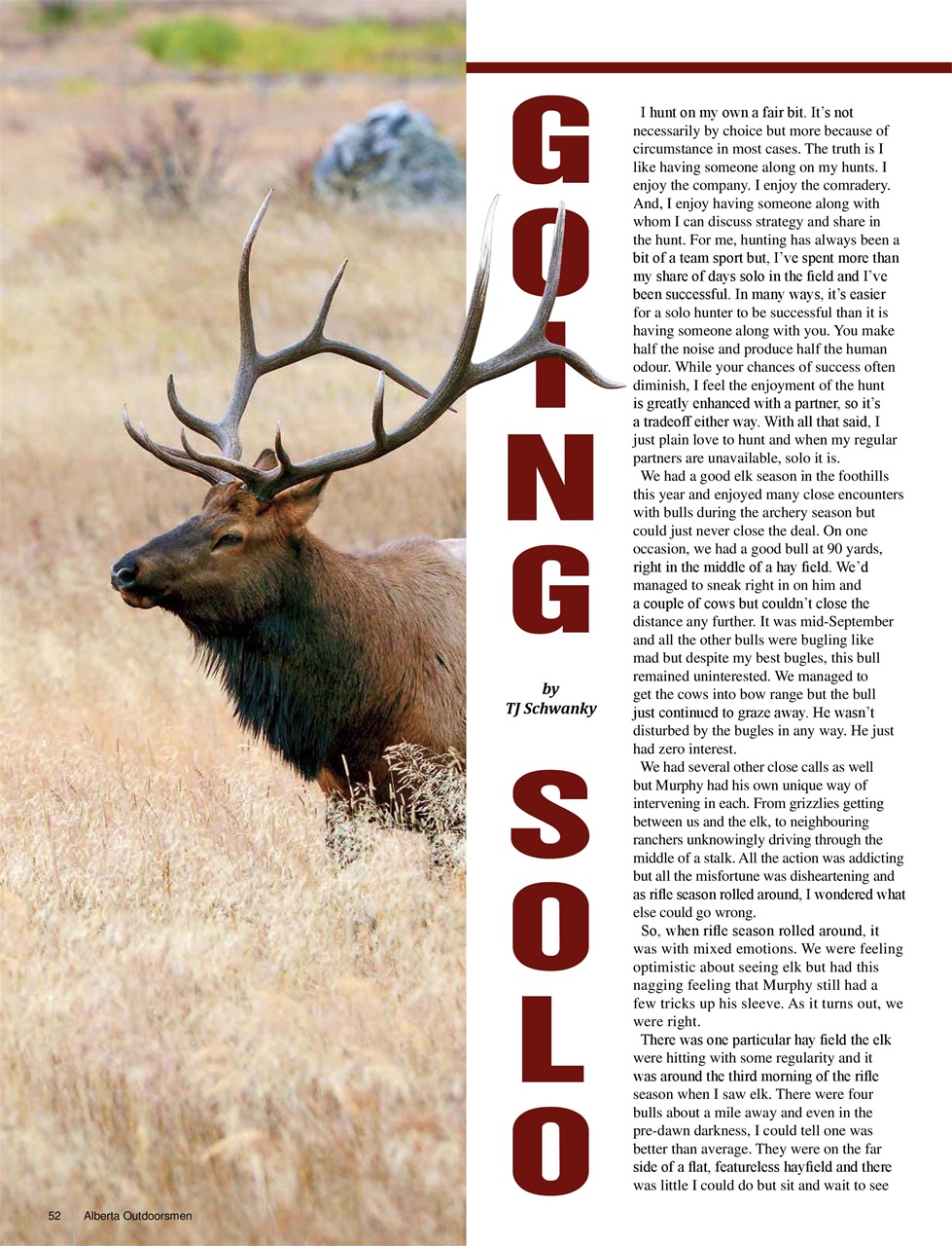 Alberta Outdoors Preview Pages