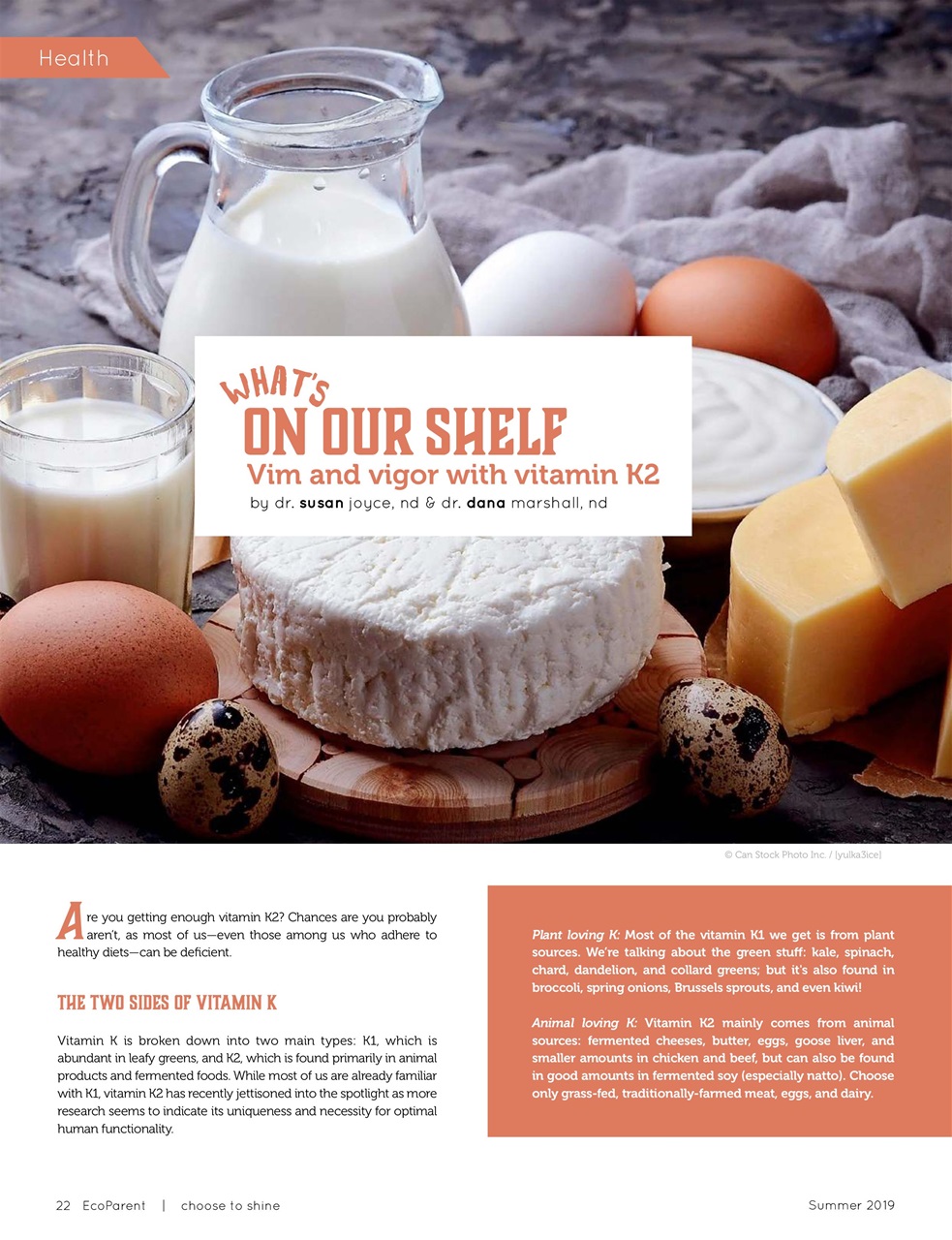 Ecoparent Magazine Preview Pages