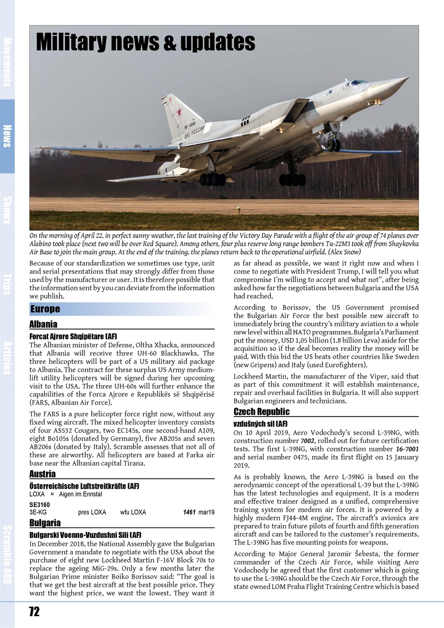 Scramble Magazine Preview Pages