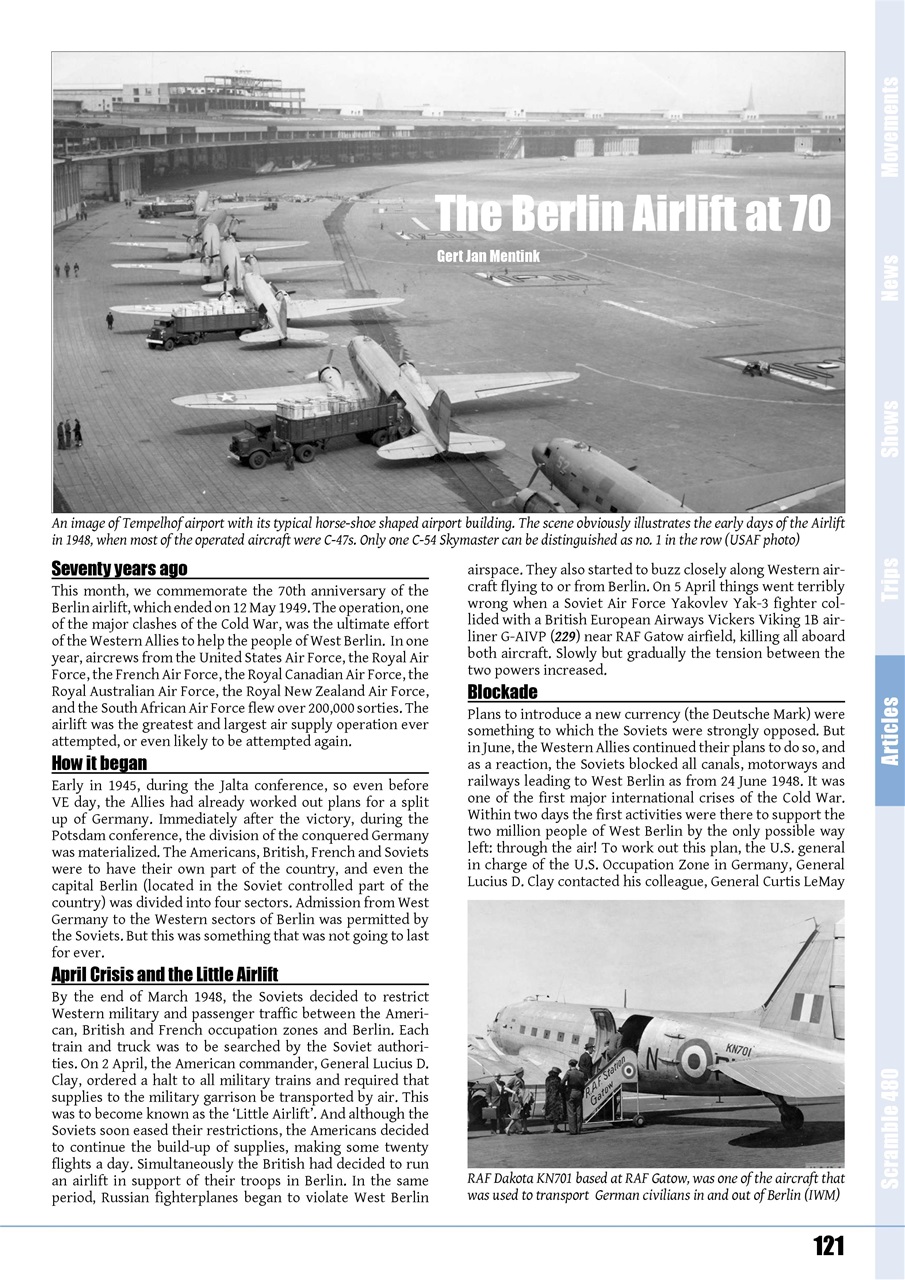 Scramble Magazine Preview Pages