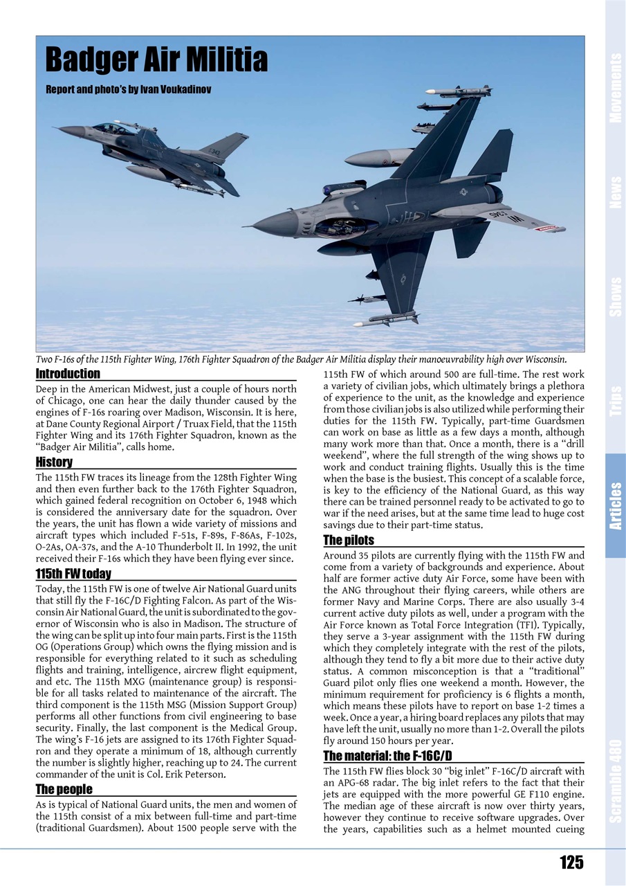 Scramble Magazine Preview Pages