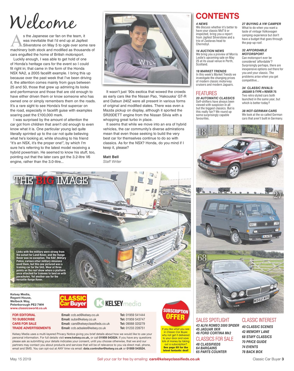 Classic Car Buyer Preview Pages