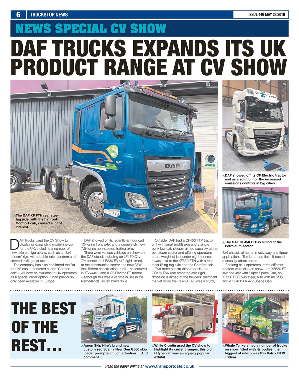 Truckstop News Preview Pages