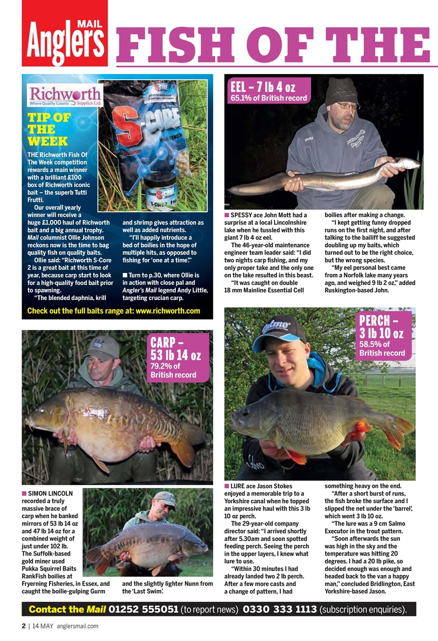 Anglers Mail Preview Pages