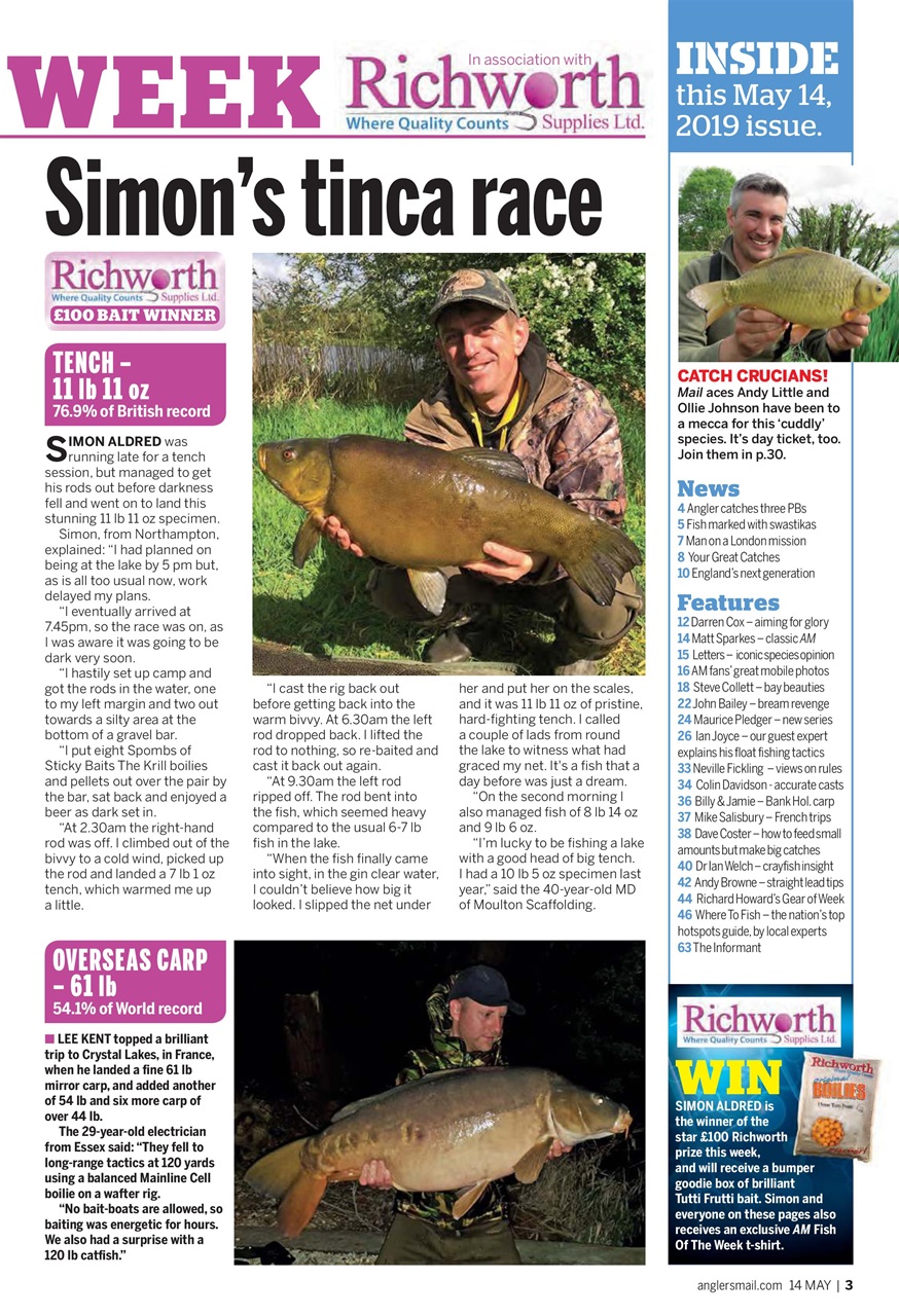 Anglers Mail Preview Pages