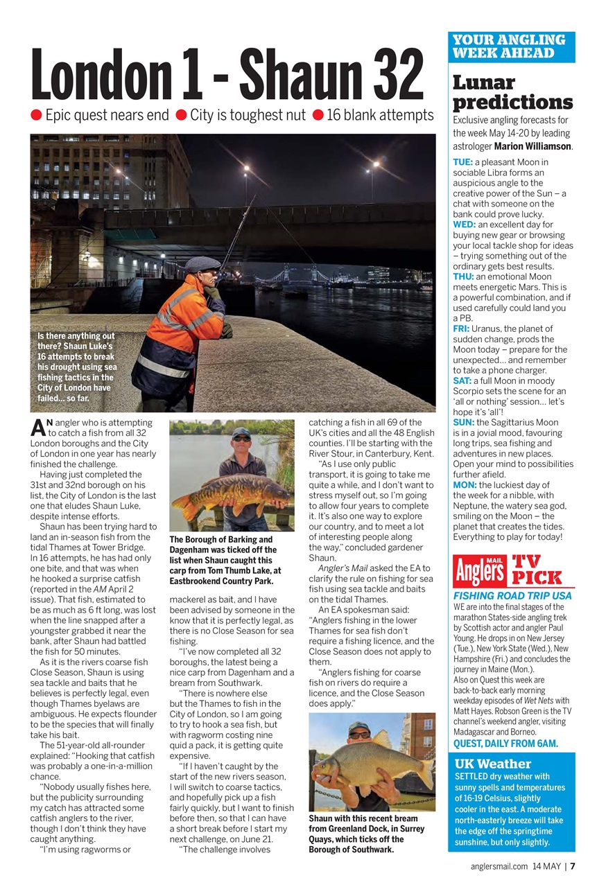 Anglers Mail Preview Pages