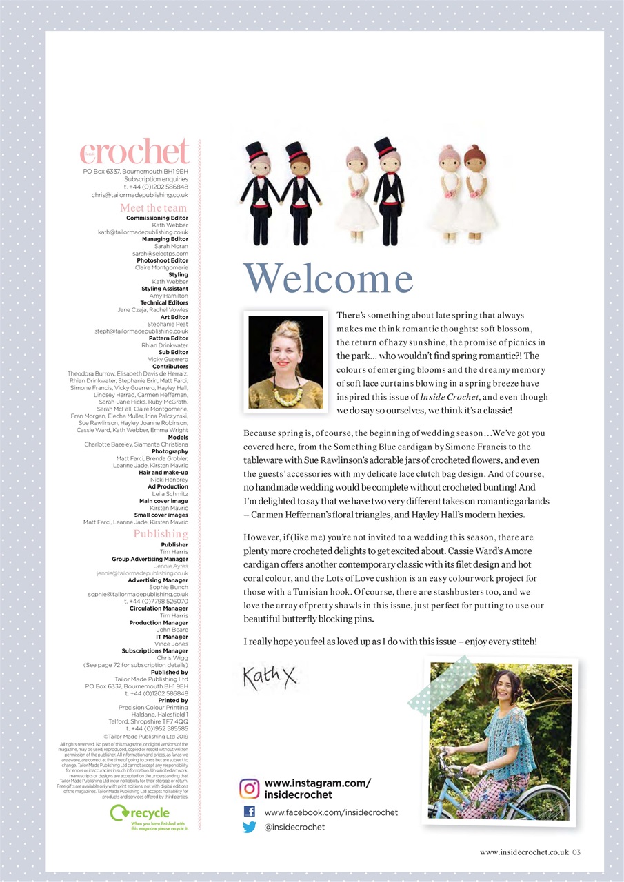 Inside Crochet Preview Pages