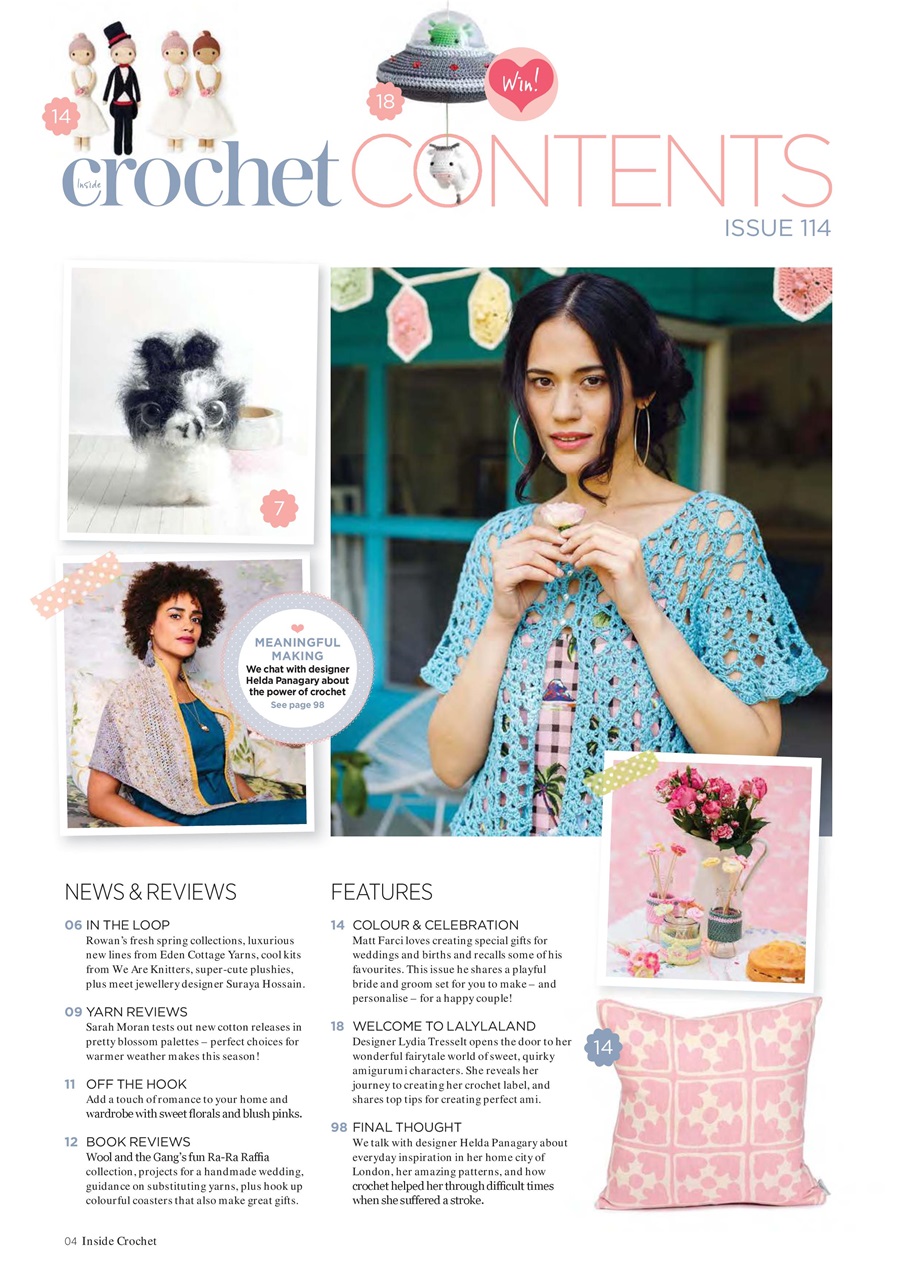 Inside Crochet Preview Pages
