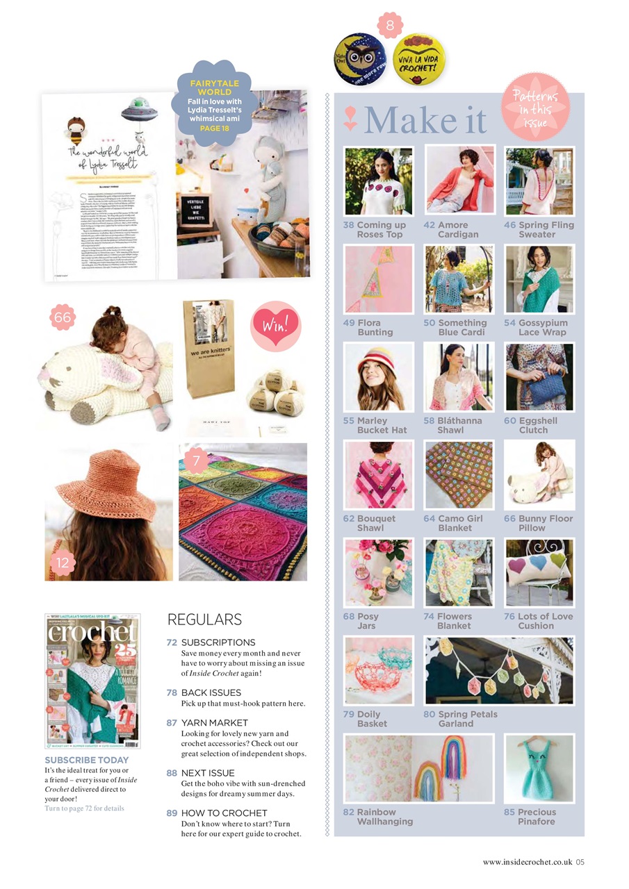 Inside Crochet Preview Pages
