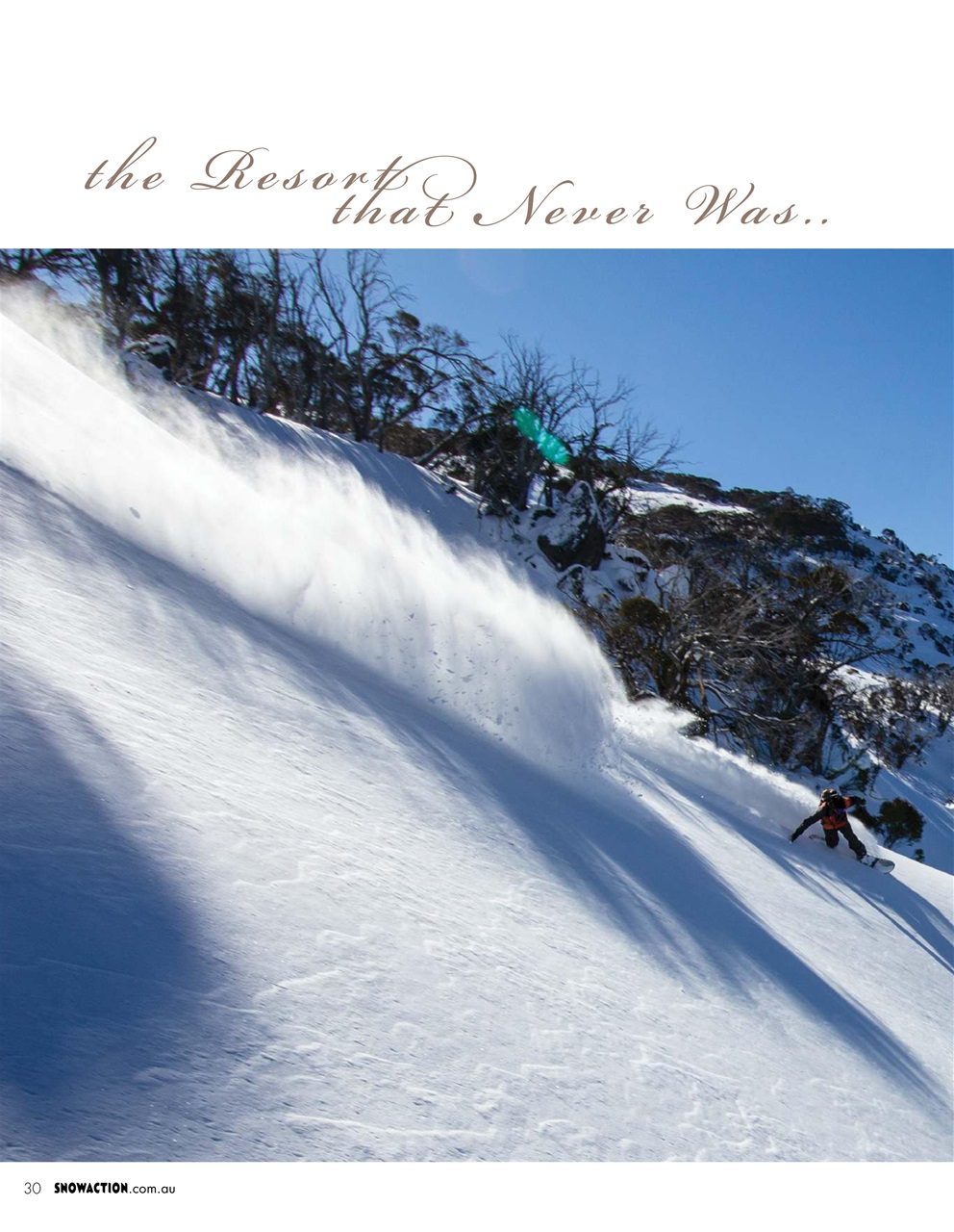 Snow Action Preview Pages