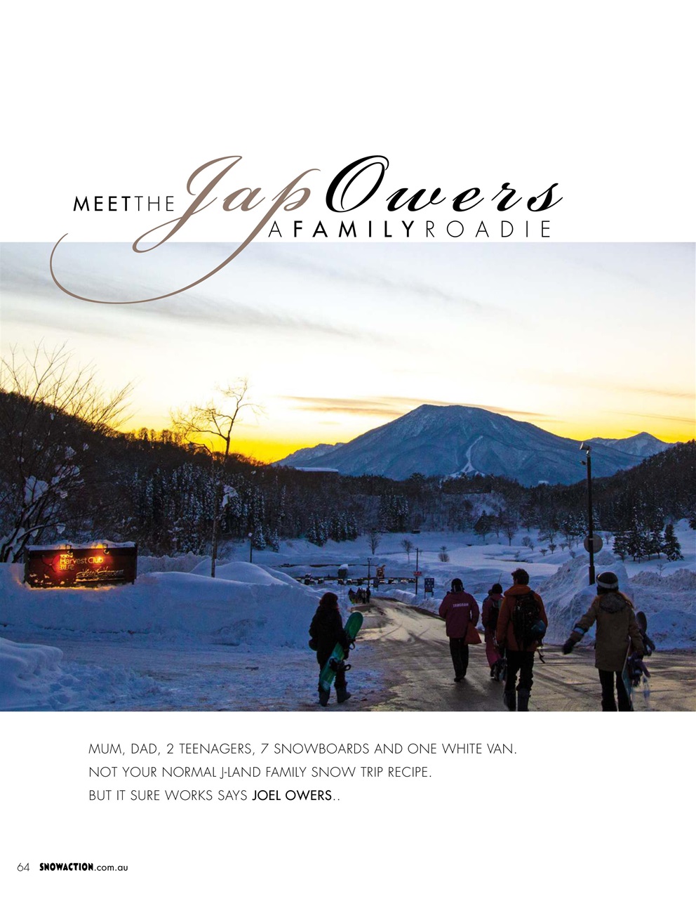 Snow Action Preview Pages