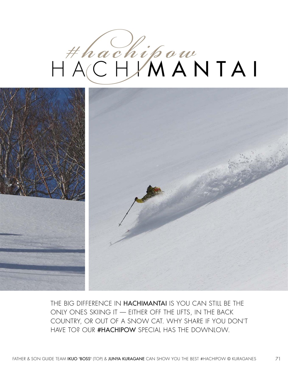 Snow Action Preview Pages