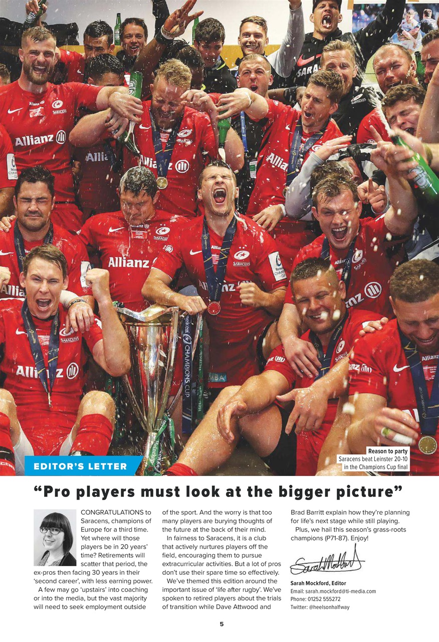 Rugby World Preview Pages