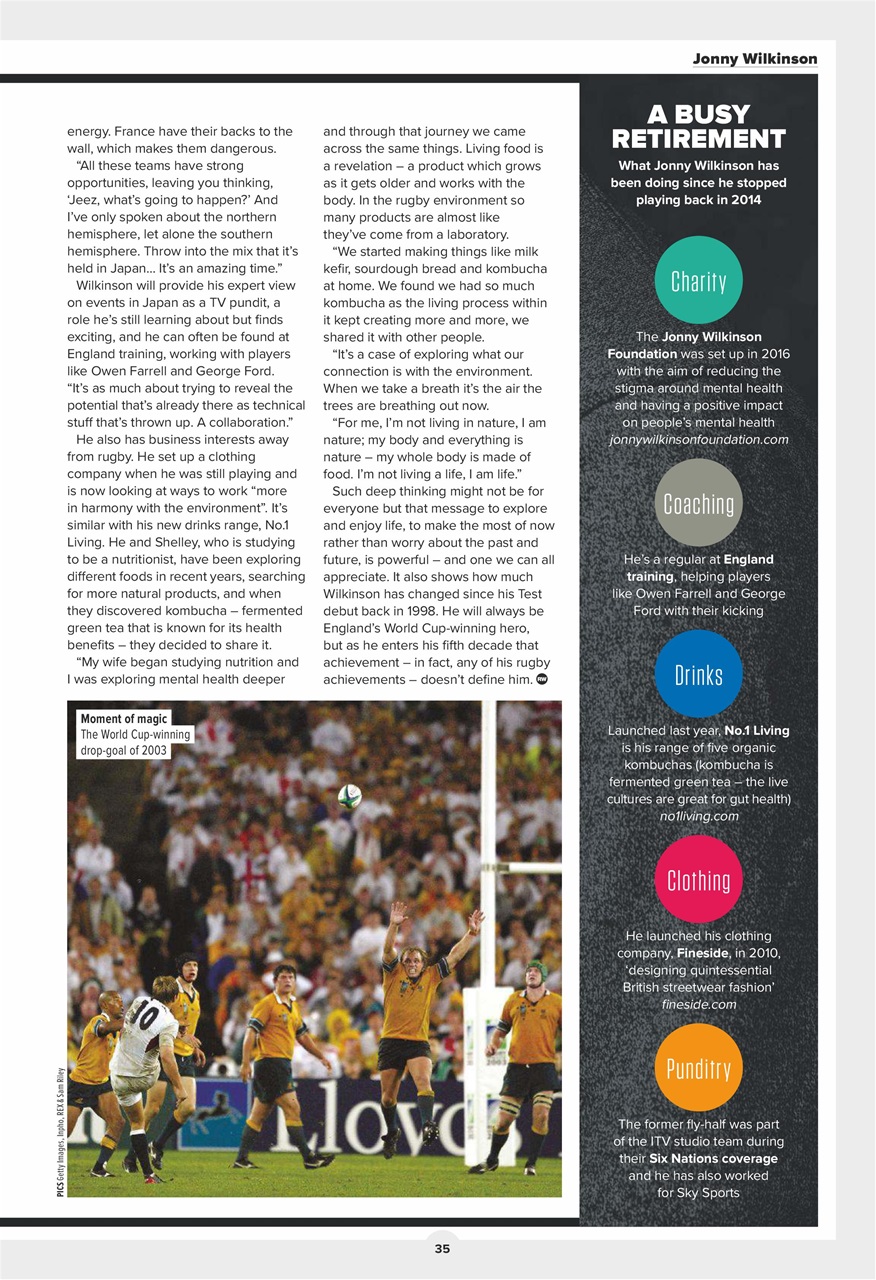 Rugby World Preview Pages