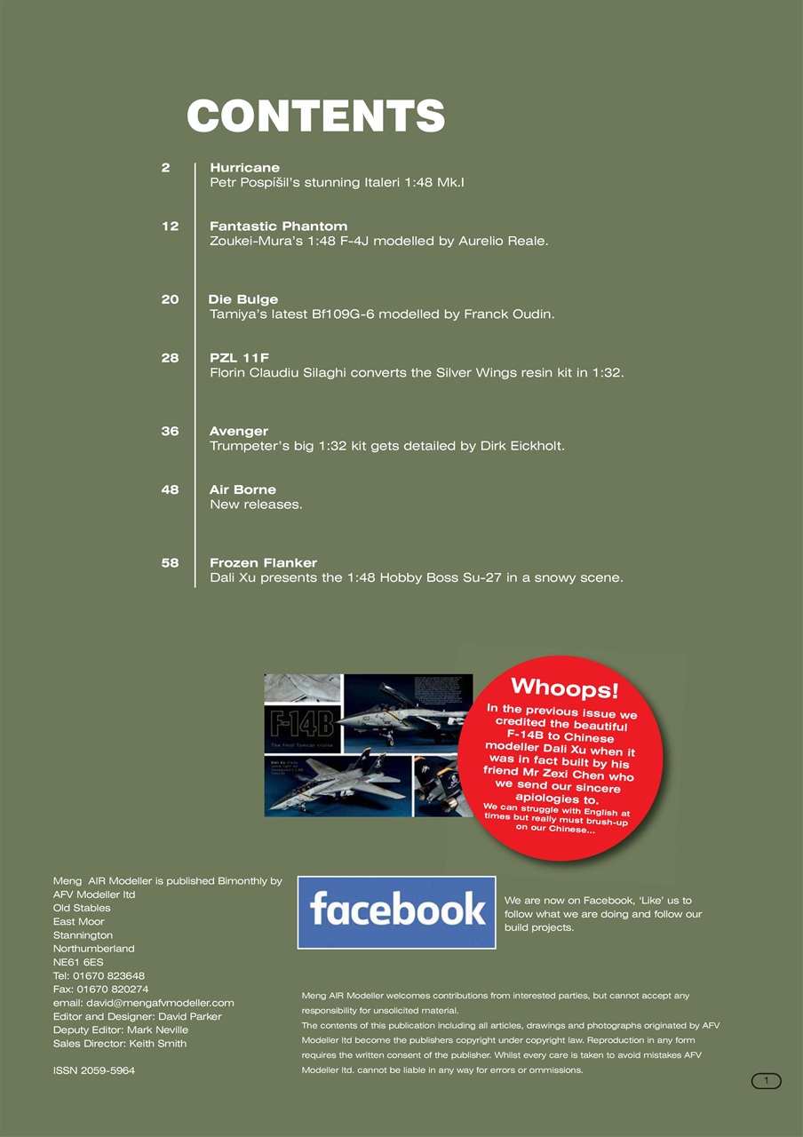 Meng AIR Modeller Preview Pages