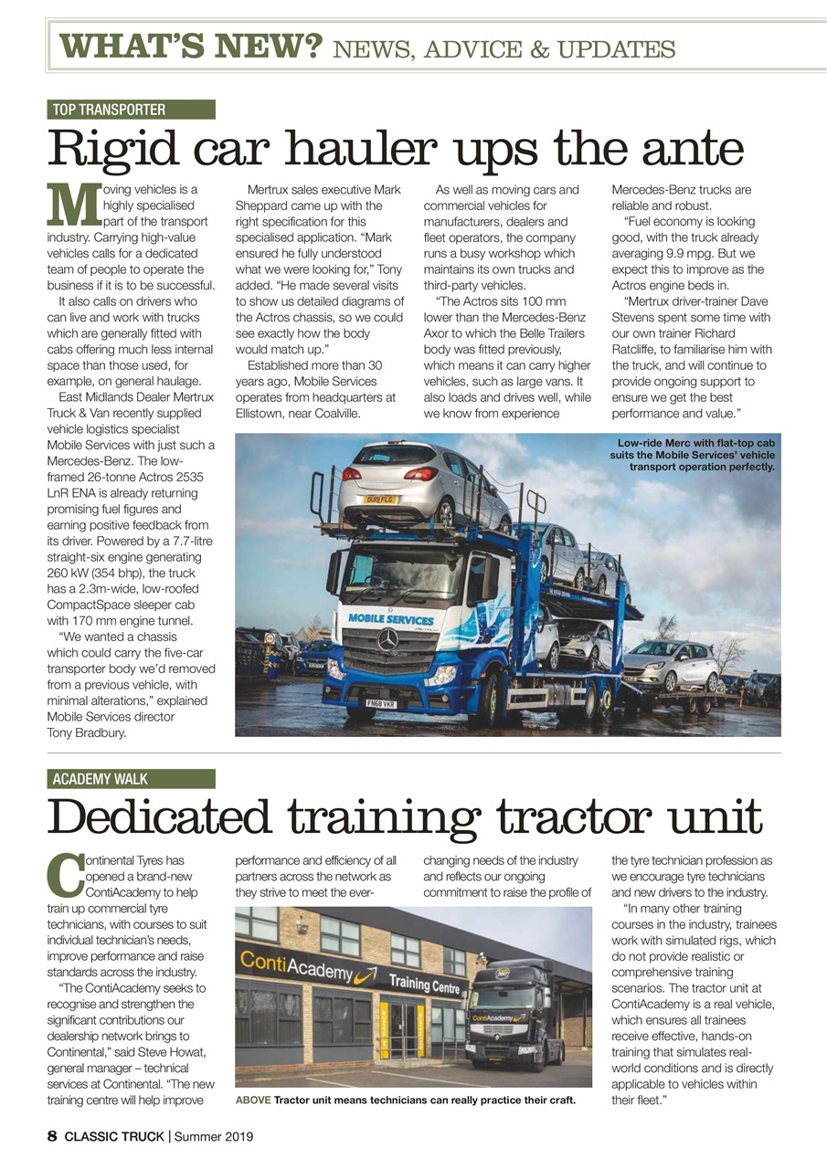 Classic Truck (OLD) Preview Pages