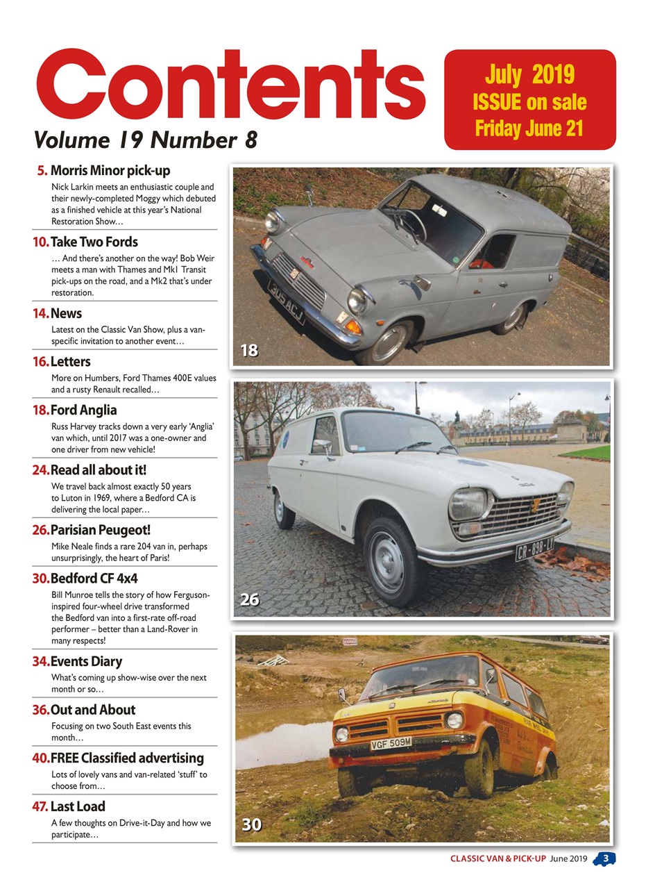 Classic Van & Pick-up Preview Pages