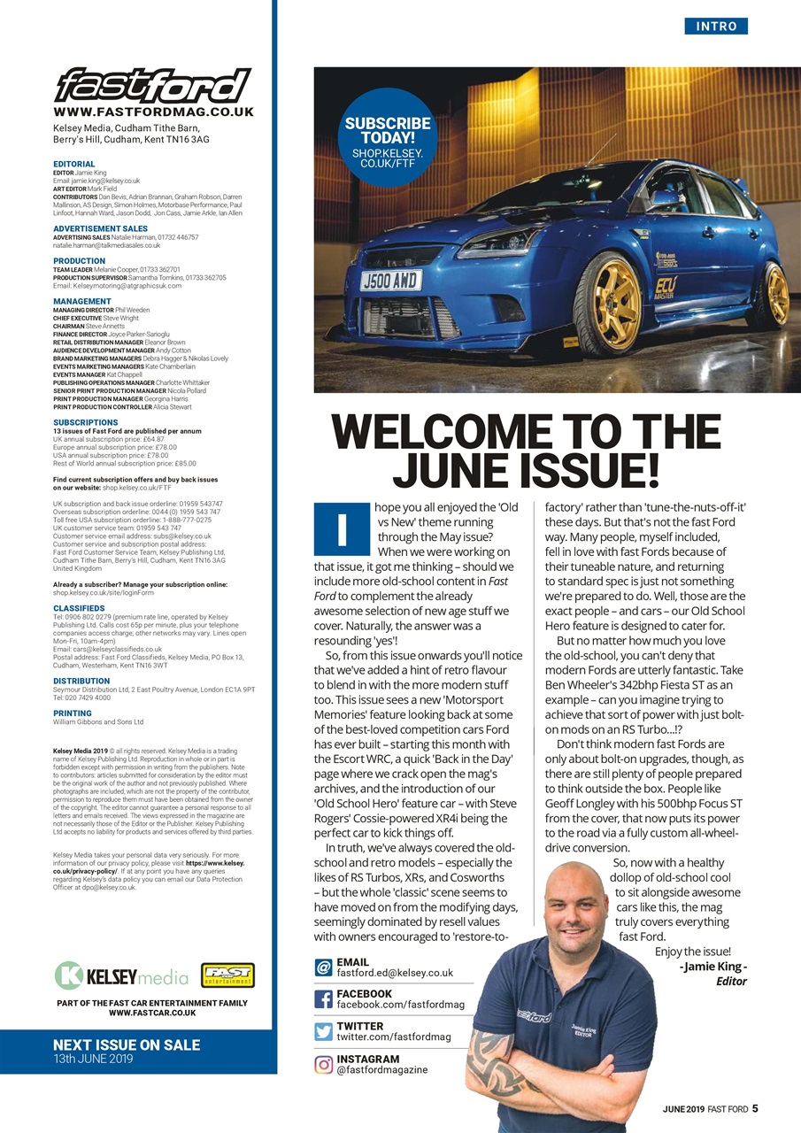 Fast Ford Preview Pages