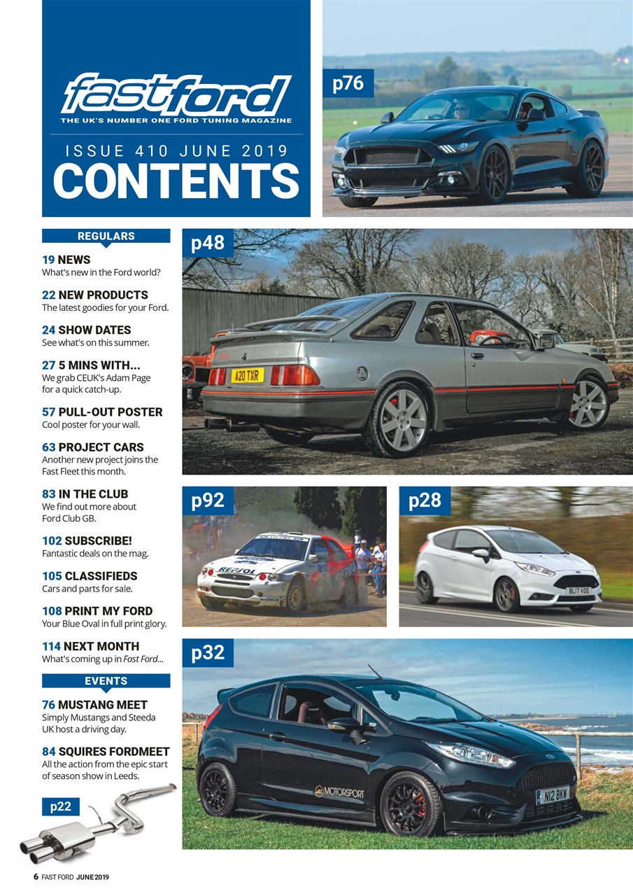 Fast Ford Preview Pages