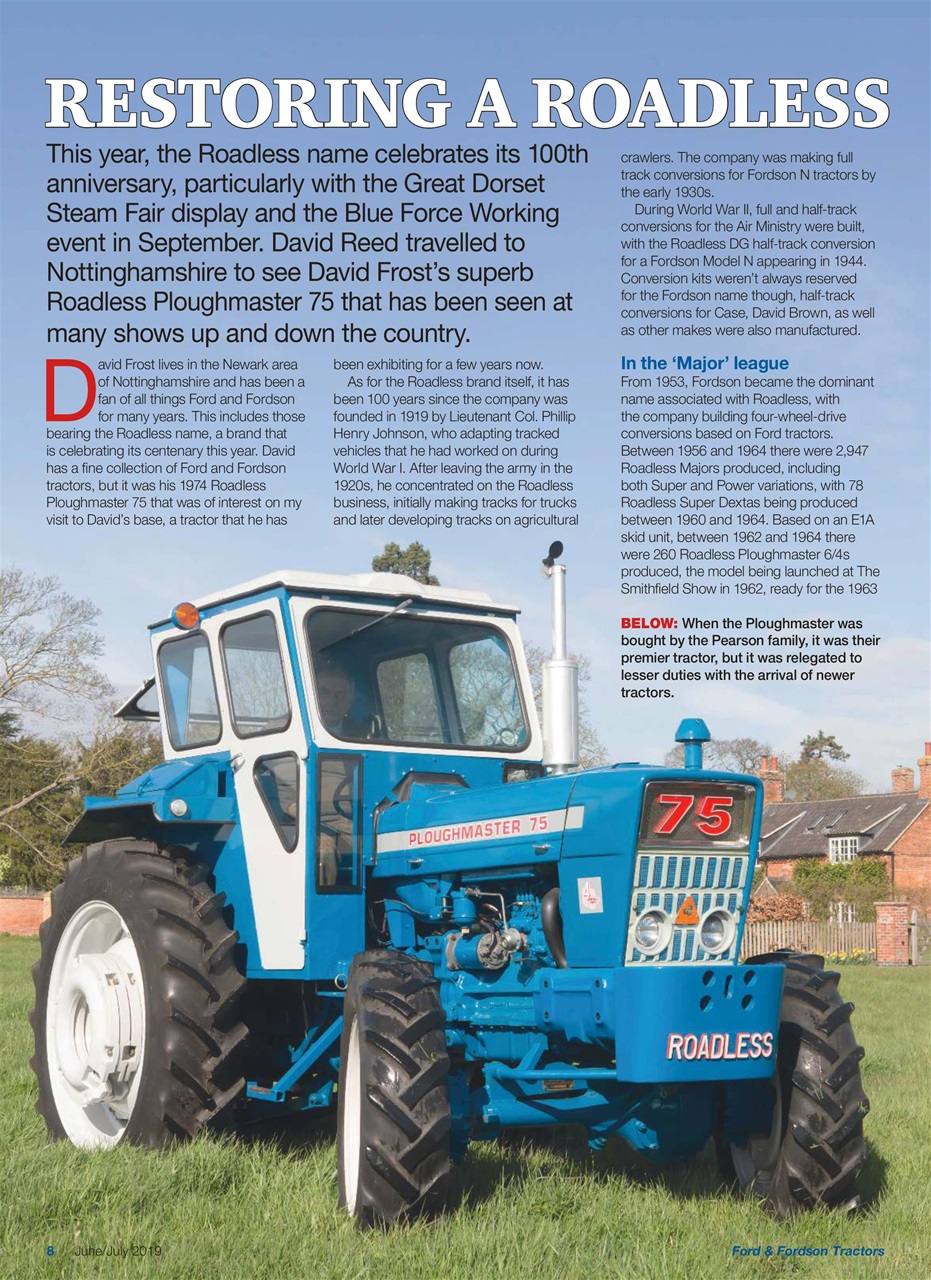 Ford & Fordson Preview Pages
