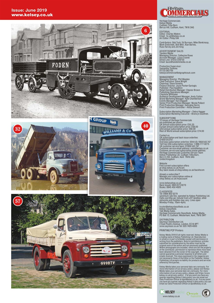 Heritage Commercials Magazine Preview Pages