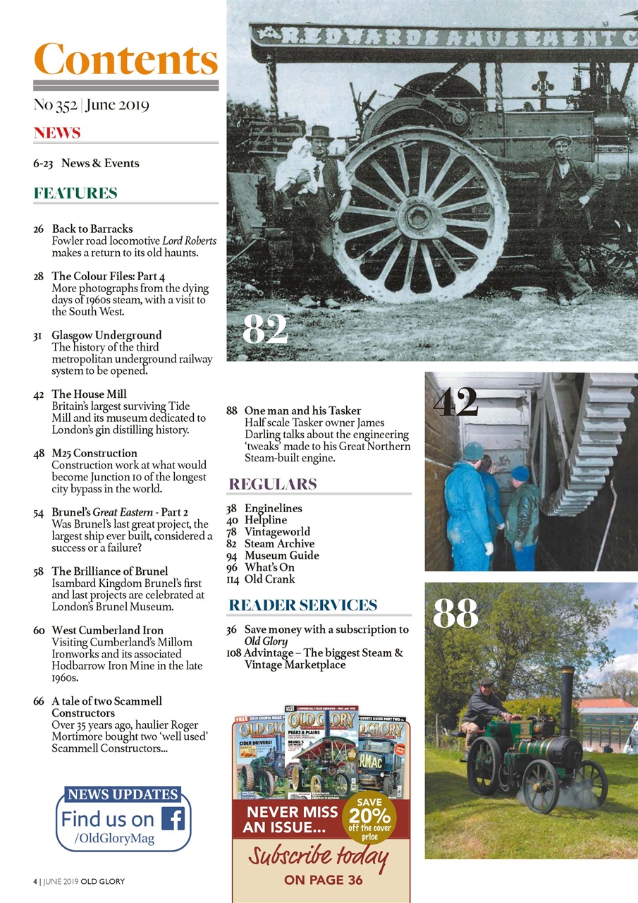 Old Glory Magazine Preview Pages