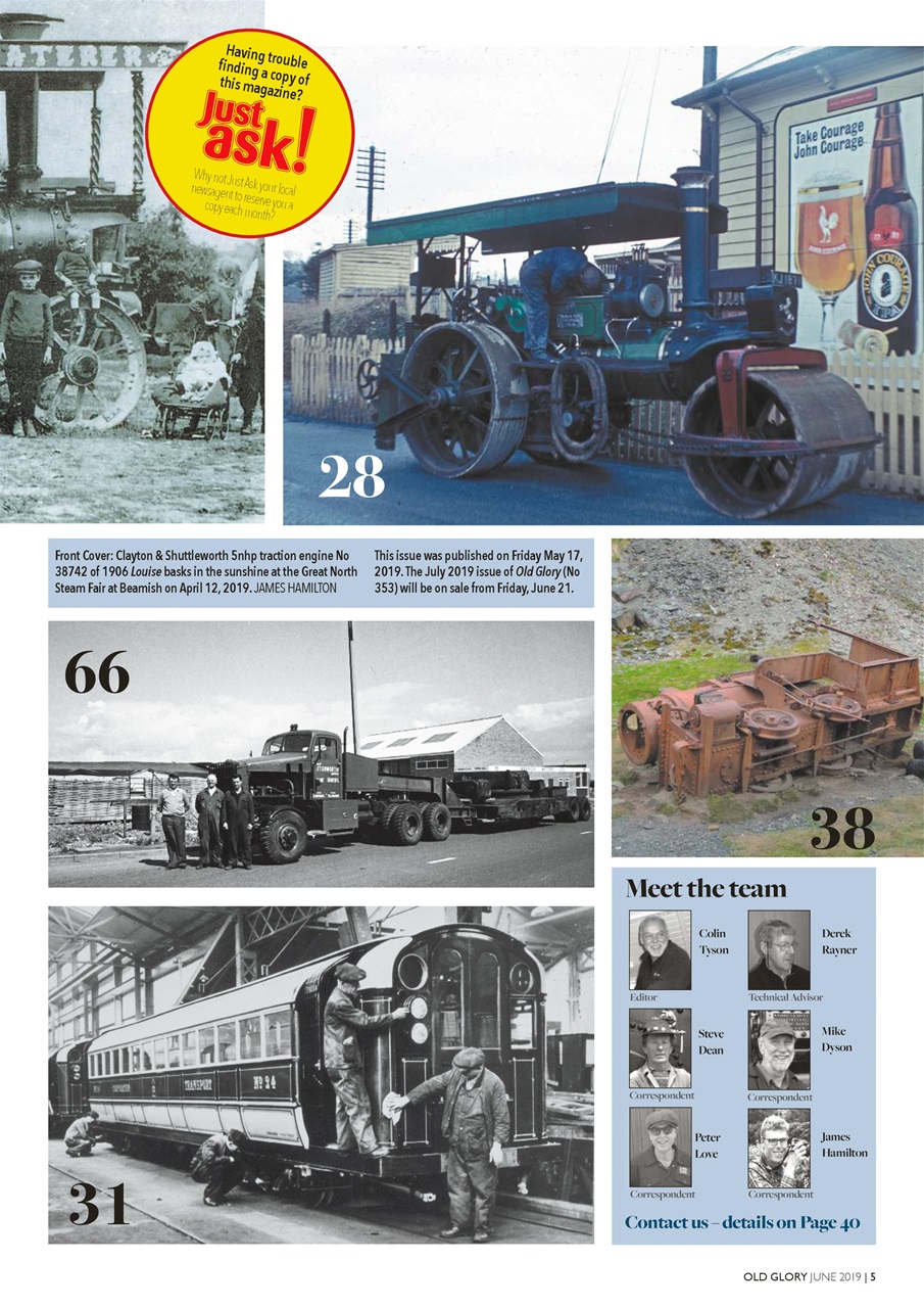 Old Glory Magazine Preview Pages