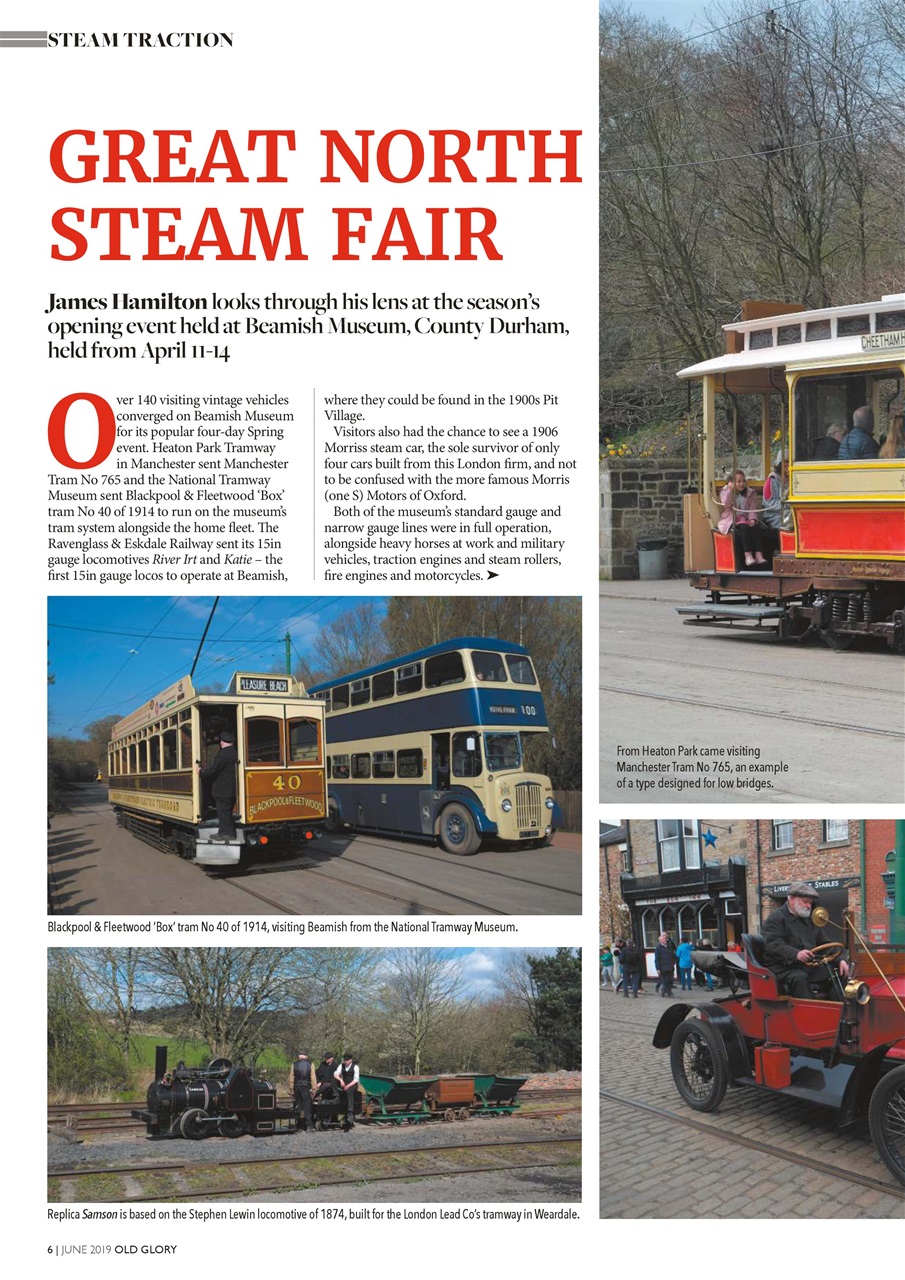 Old Glory Magazine Preview Pages