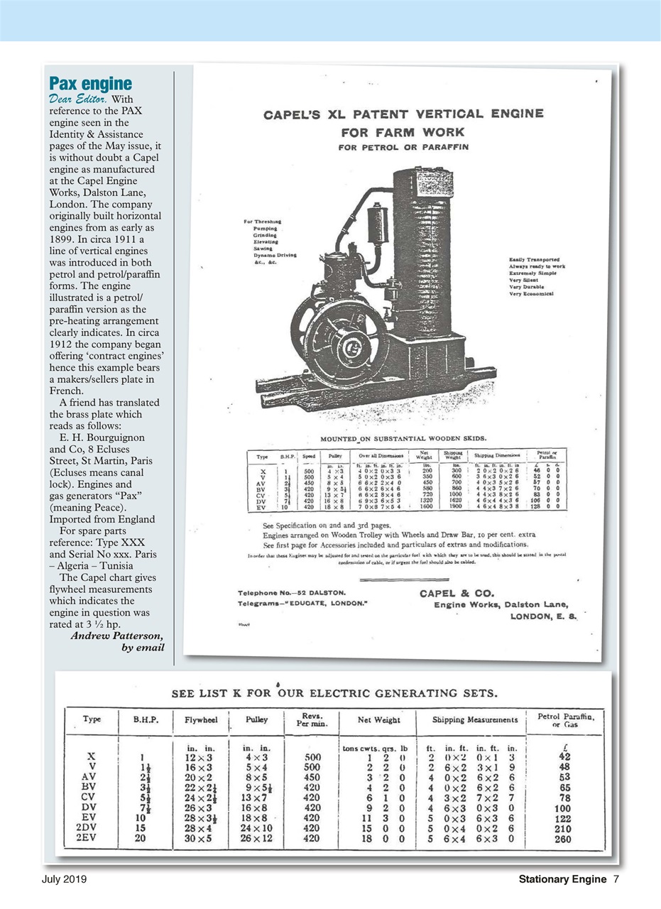Stationary Engine Preview Pages