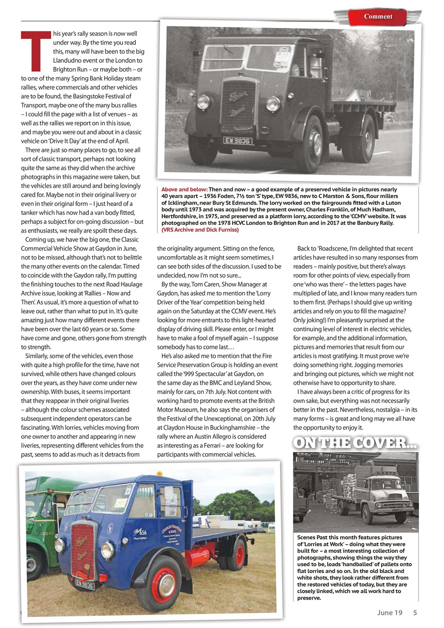Vintage Roadscene Preview Pages