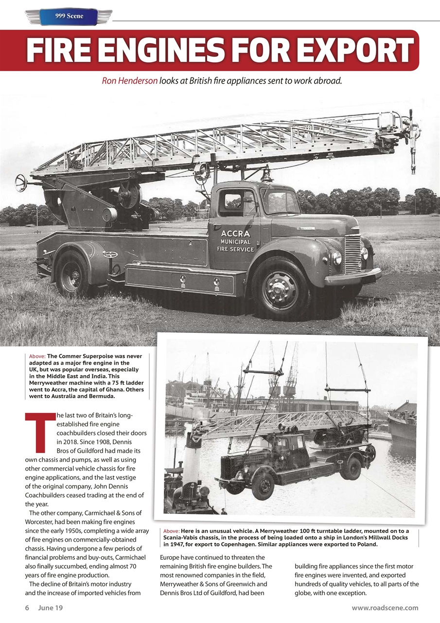 Vintage Roadscene Preview Pages
