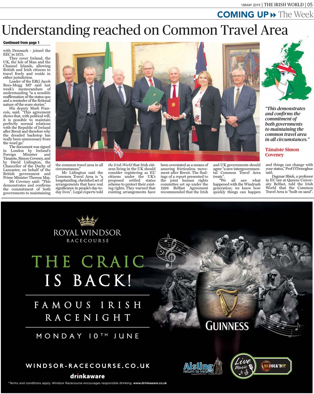 Irish World Preview Pages