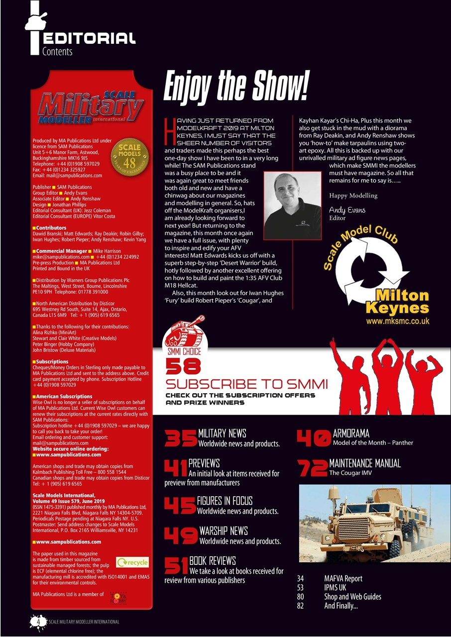 Scale Aviation and Military Modeller International (M) Preview Pages
