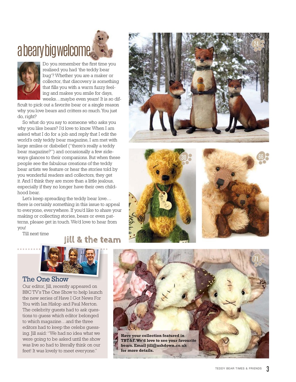 Teddy Bear Times Preview Pages