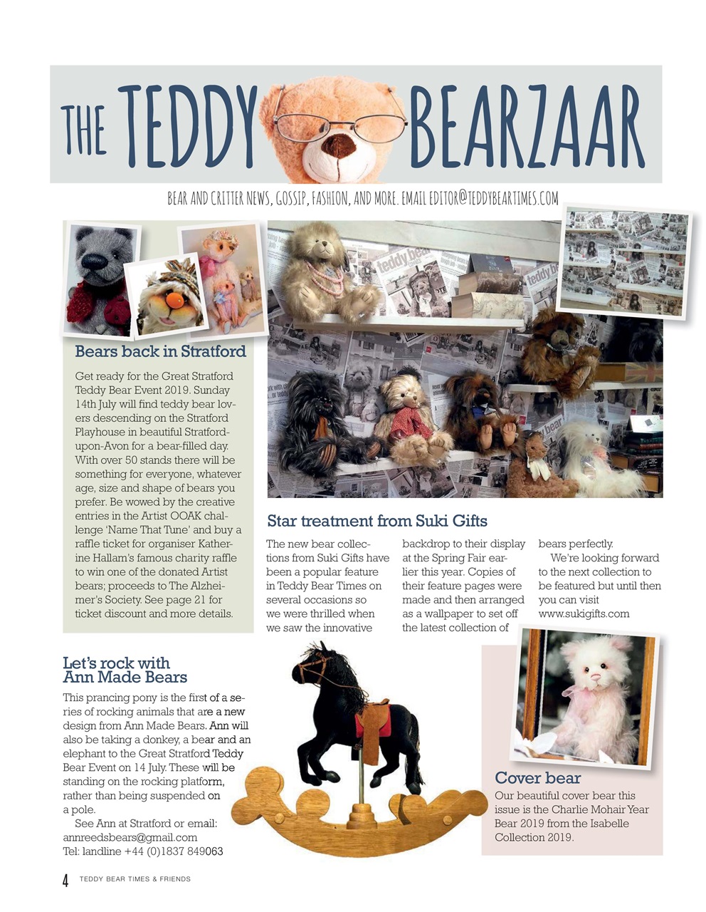 Teddy Bear Times Preview Pages