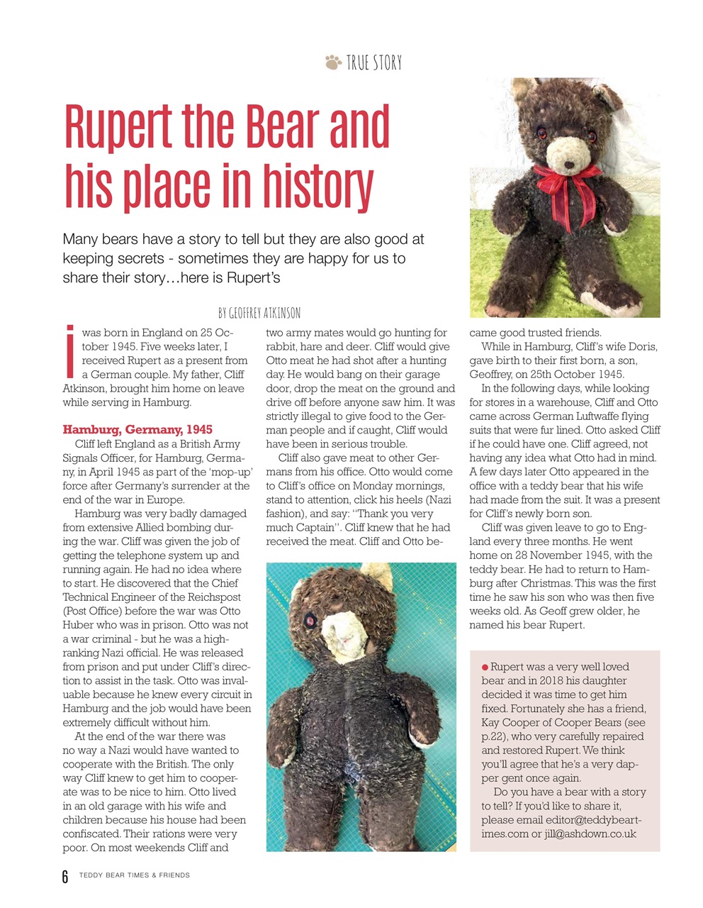 Teddy Bear Times Preview Pages