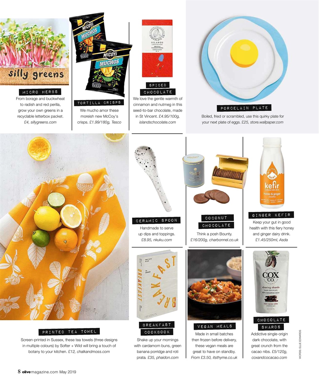 Olive Magazine Preview Pages