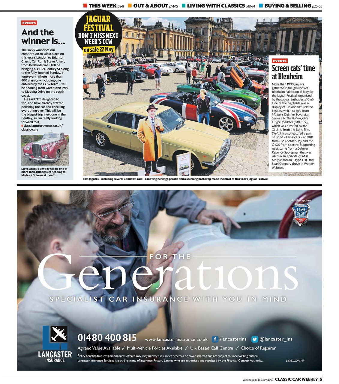 Classic Car Weekly Preview Pages