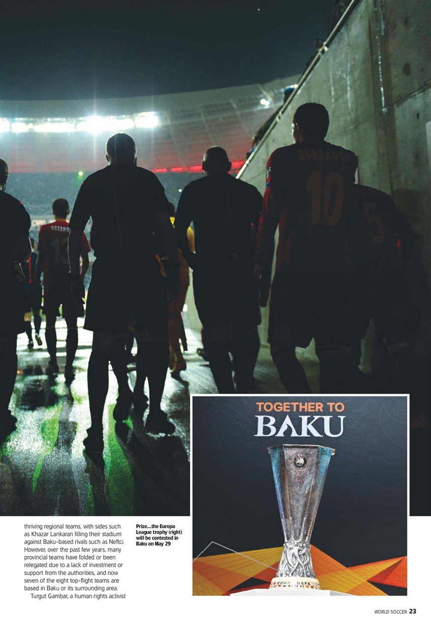 World Soccer Preview Pages