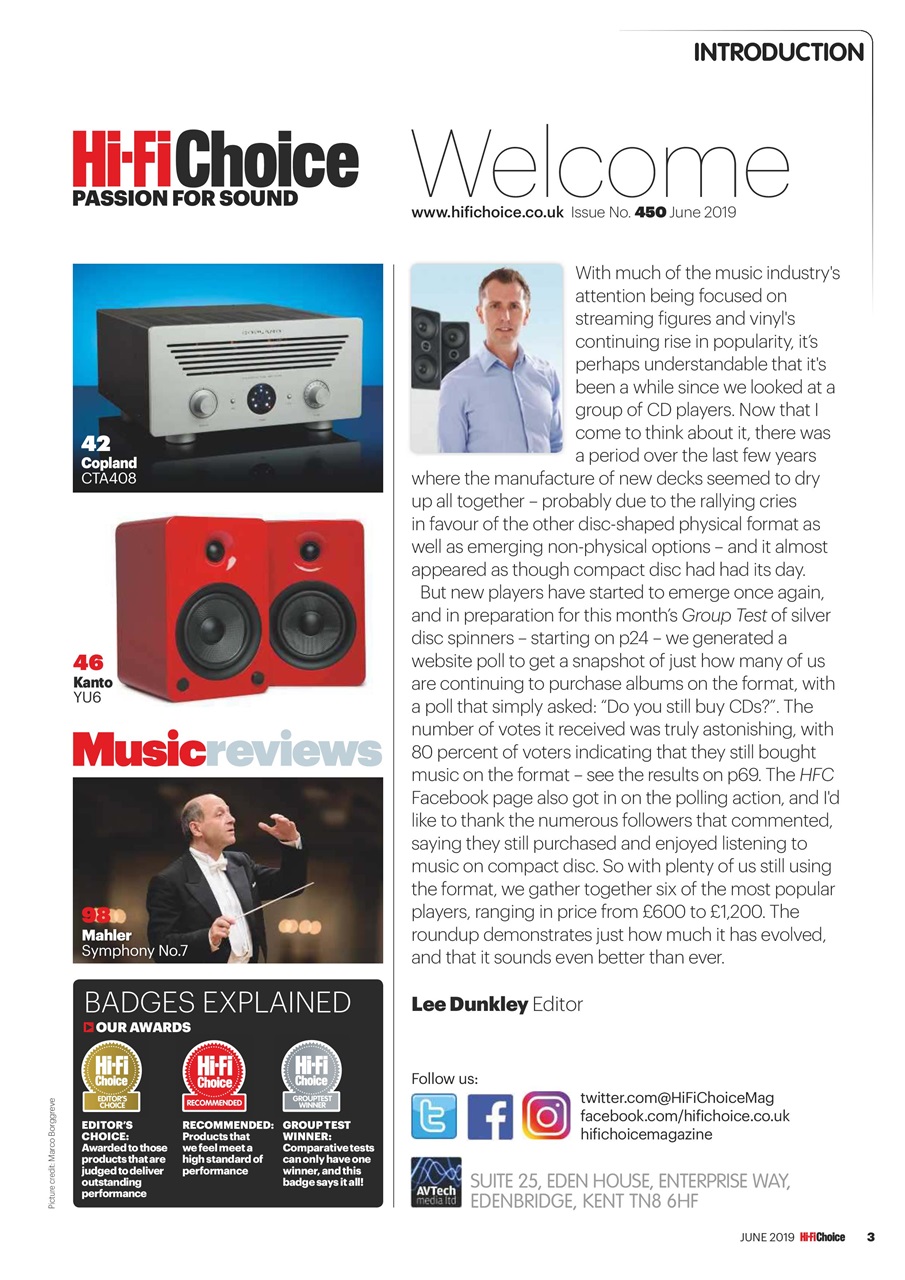 Hi-Fi Choice Preview Pages