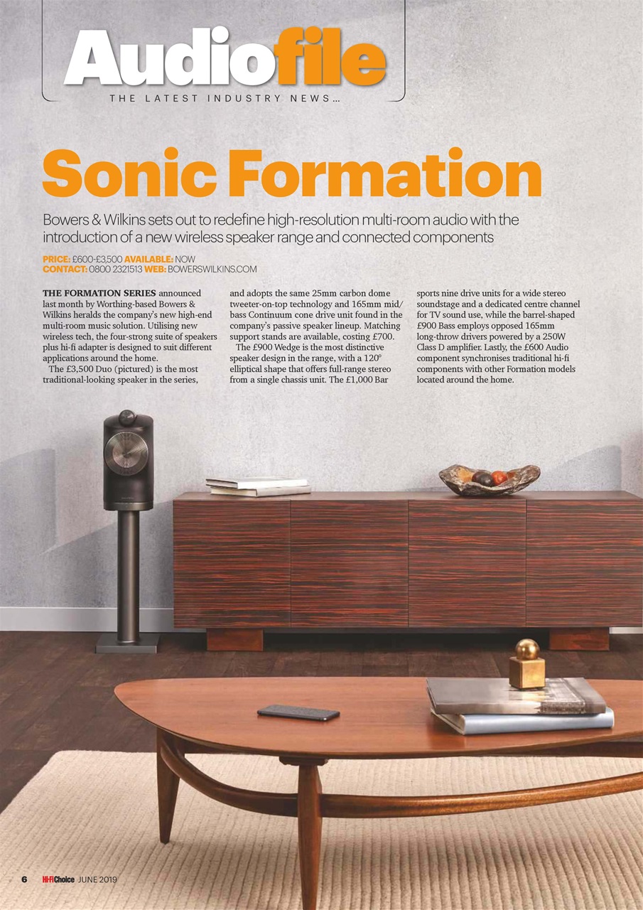 Hi-Fi Choice Preview Pages